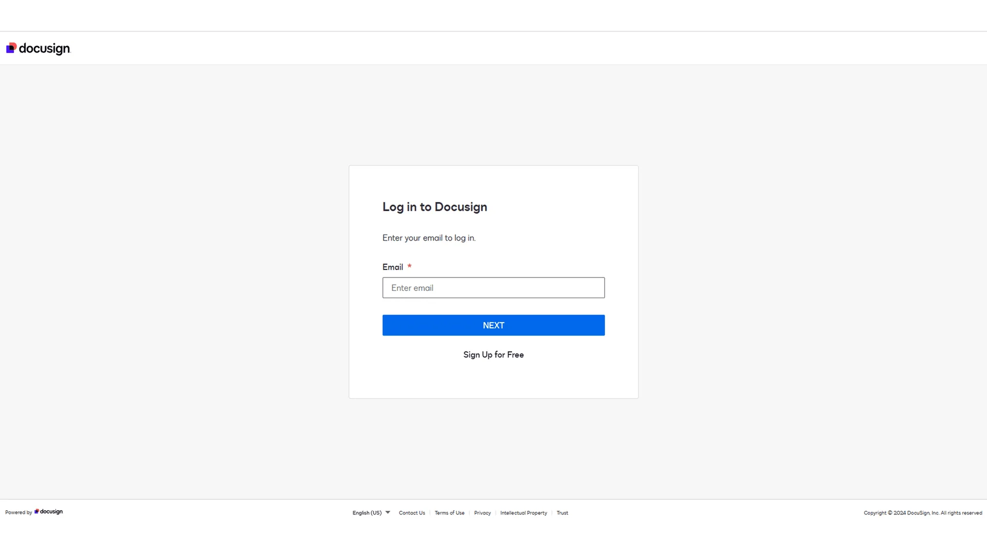 Dashboard: importing a document from DocuSign, step 3